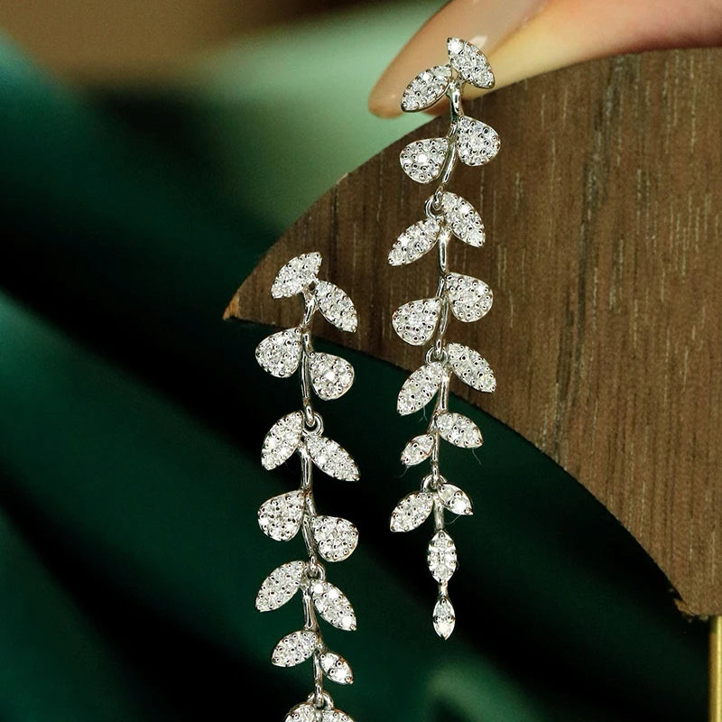 Aazuo Real 18K Solid White Gold