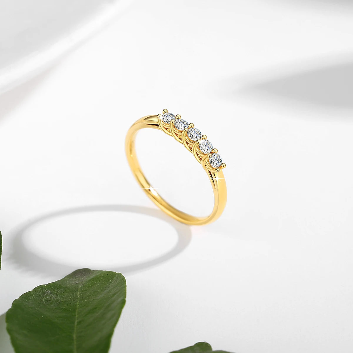  Moissanite Ring