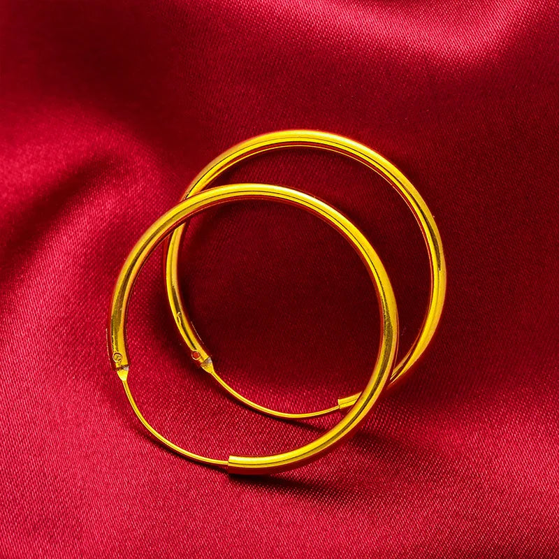 AU999 Women 30mm Wide Shiny
