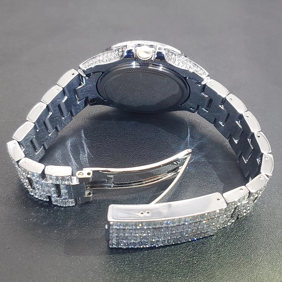 Reloj Iced Out para hombre MISSFOX