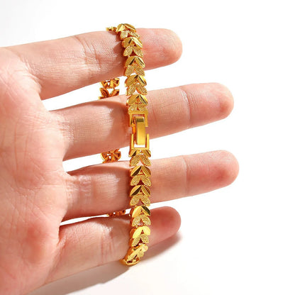 24K Gold Bracelet
