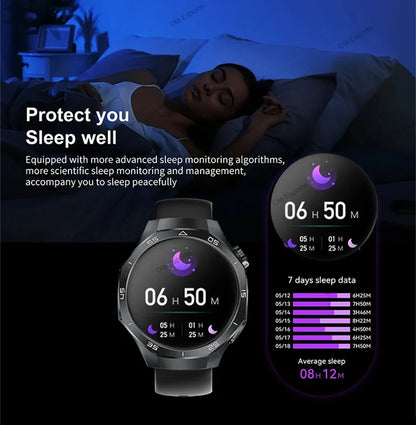 OLA ESPORTE Round Unisex Smart Watch for Android or iOS