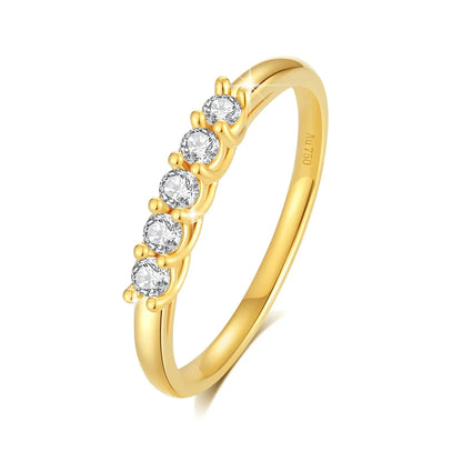  Moissanite Ring