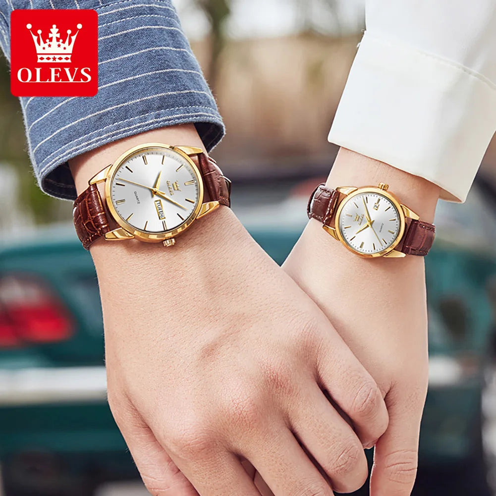 OLEVS Couples Watch