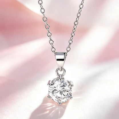 AITERNITY Moissanite Pendant Necklace