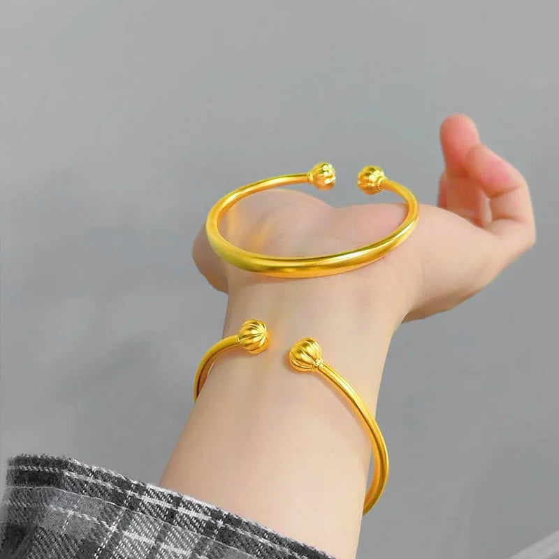 High quality AU999 gold bracelet,