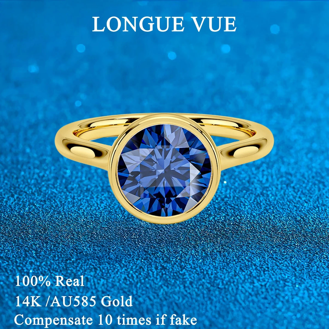 AU585 Gold 14K Rings