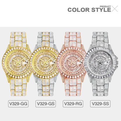 Reloj Iced Out para hombre MISSFOX
