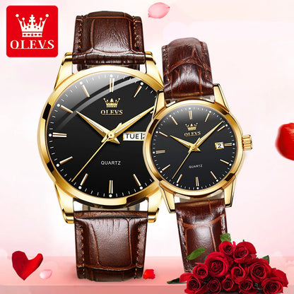 OLEVS Couples Watch